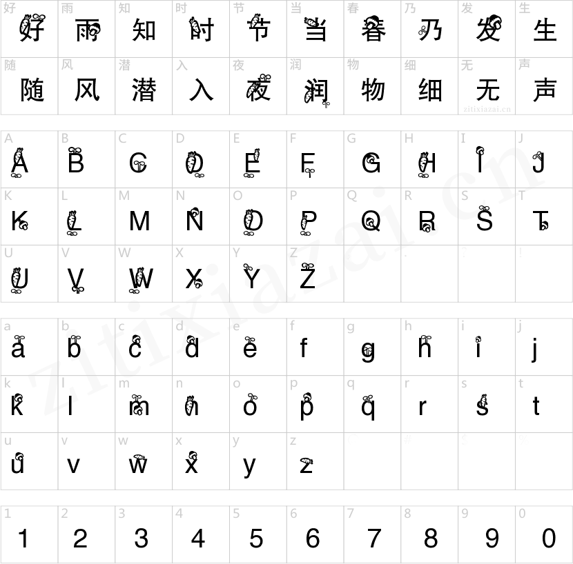 Aa纤纤维C体