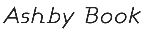 Ashby Book.ttf字体下载