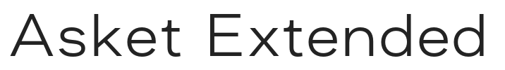 Asket Extended.otf字体下载