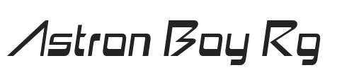 Astron Boy Rg.ttf字体下载