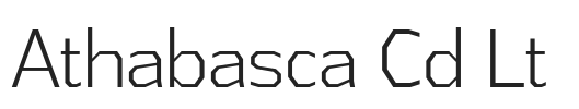 Athabasca Cd Lt.ttf字体下载