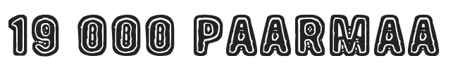 19 000 paarmaa.ttf字体下载