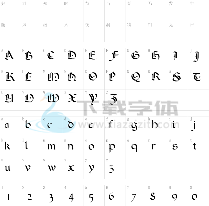 A Dark Wedding.ttf字体下载
