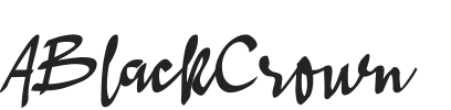 ABlackCrown.ttf字体下载