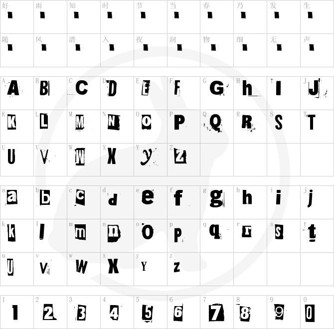 215000E.ttf字体下载