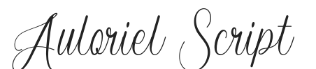 Auloriel Script.otf字体下载
