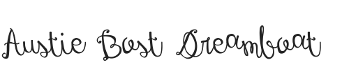 Austie Bost Dreamboat.ttf字体下载