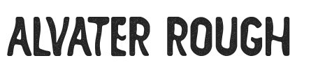 ALVATER Rough.otf字体下载