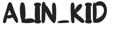 ALIN_KID.ttf字体下载
