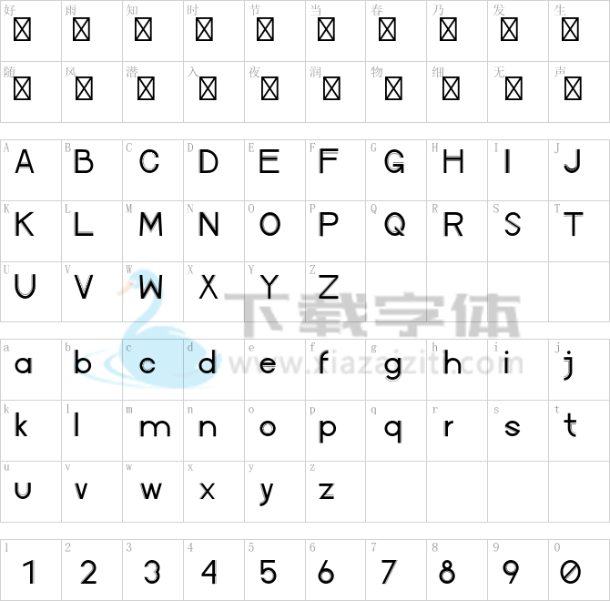 AvenueX.otf字体下载