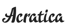 Acratica.otf字体下载