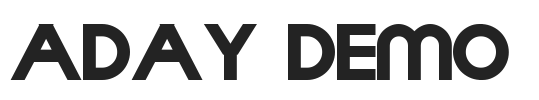 Aday Demo.ttf字体下载