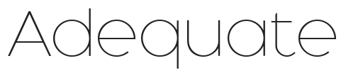 Adequate.ttf字体下载