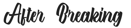 After Breaking.otf字体下载
