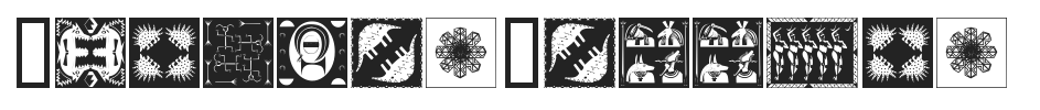 AfricanPattern.ttf字体下载