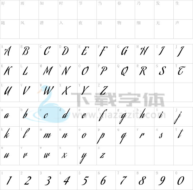 Aguafina Script.ttf字体下载