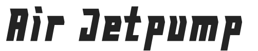 Air Jetpump.ttf字体下载