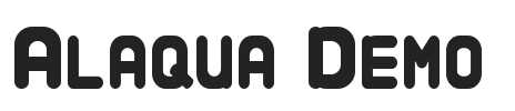 Alaqua Demo.ttf字体下载