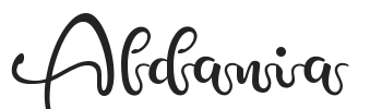 Aldania.otf字体下载