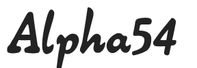 Alpha54.ttf字体下载