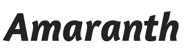 Amaranth.ttf字体下载