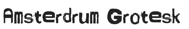 Amsterdrum Grotesk.ttf字体下载