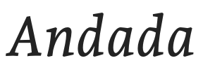 Andada.otf字体下载
