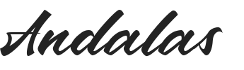 Andalas.ttf字体下载