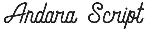 Andara Script.ttf字体下载