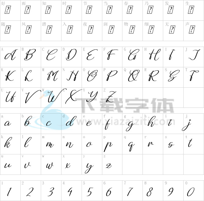 Andytta Selya.otf字体下载