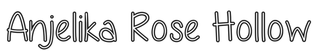 Anjelika Rose Hollow.ttf字体下载