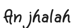 Anjhalah.ttf字体下载