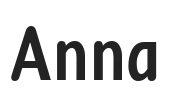 Anna.ttf字体下载