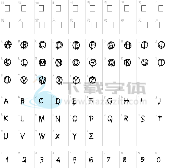 Anti Everything.ttf字体下载