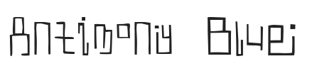 Antimony Blue.ttf字体下载