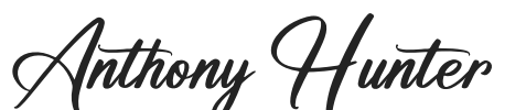 Anthony Hunter.otf字体下载
