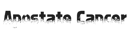 Apostate Cancer.ttf字体下载