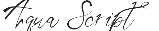 Aqua Script.ttf字体下载
