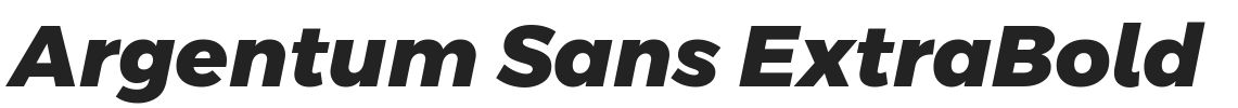 Argentum Sans ExtraBold.ttf字体下载