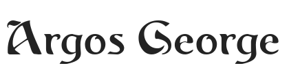 Argos George.ttf字体下载