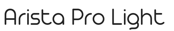 Arista Pro Light.ttf字体下载