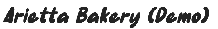 Arietta Bakery (Demo).ttf字体下载