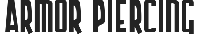 Armor Piercing.ttf字体下载