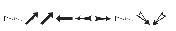 Arrows ADF.ttf字体下载