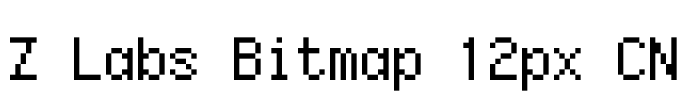 Z Labs Bitmap 12px CN
