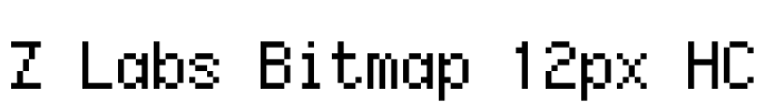 Z Labs Bitmap 12px HC