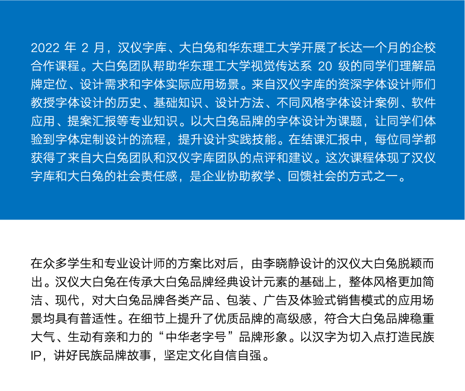 1673596379768546.png 大白兔奶糖联合汉仪字库推出汉仪大白兔W字体
